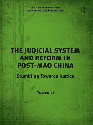 cover image of The Judicial System and Reform in Post-Mao China